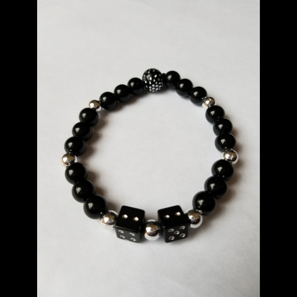 "Double Up" Handmade Beaded Bracelet